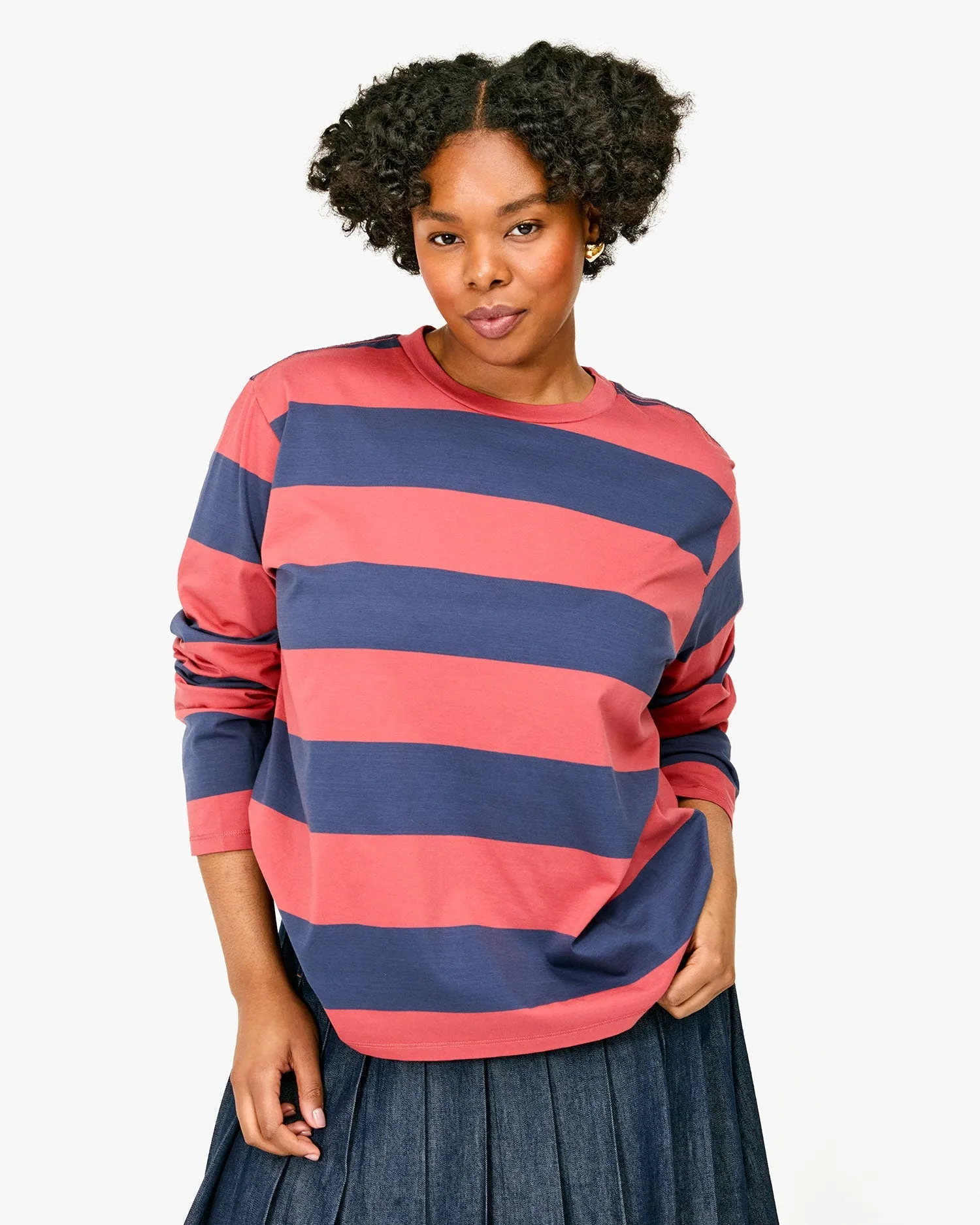 Long Sleeve Tee Sporty Style Wear Fresh Style Trend