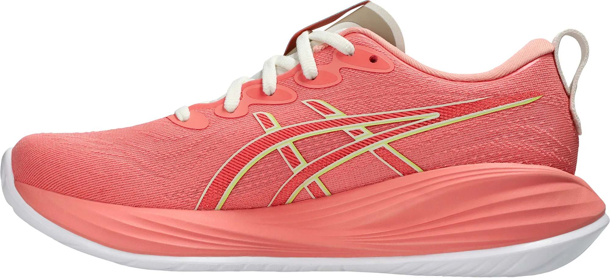 Asics Gel Cumulus 27 Womens Running Shoes - Pink Snowy running traction