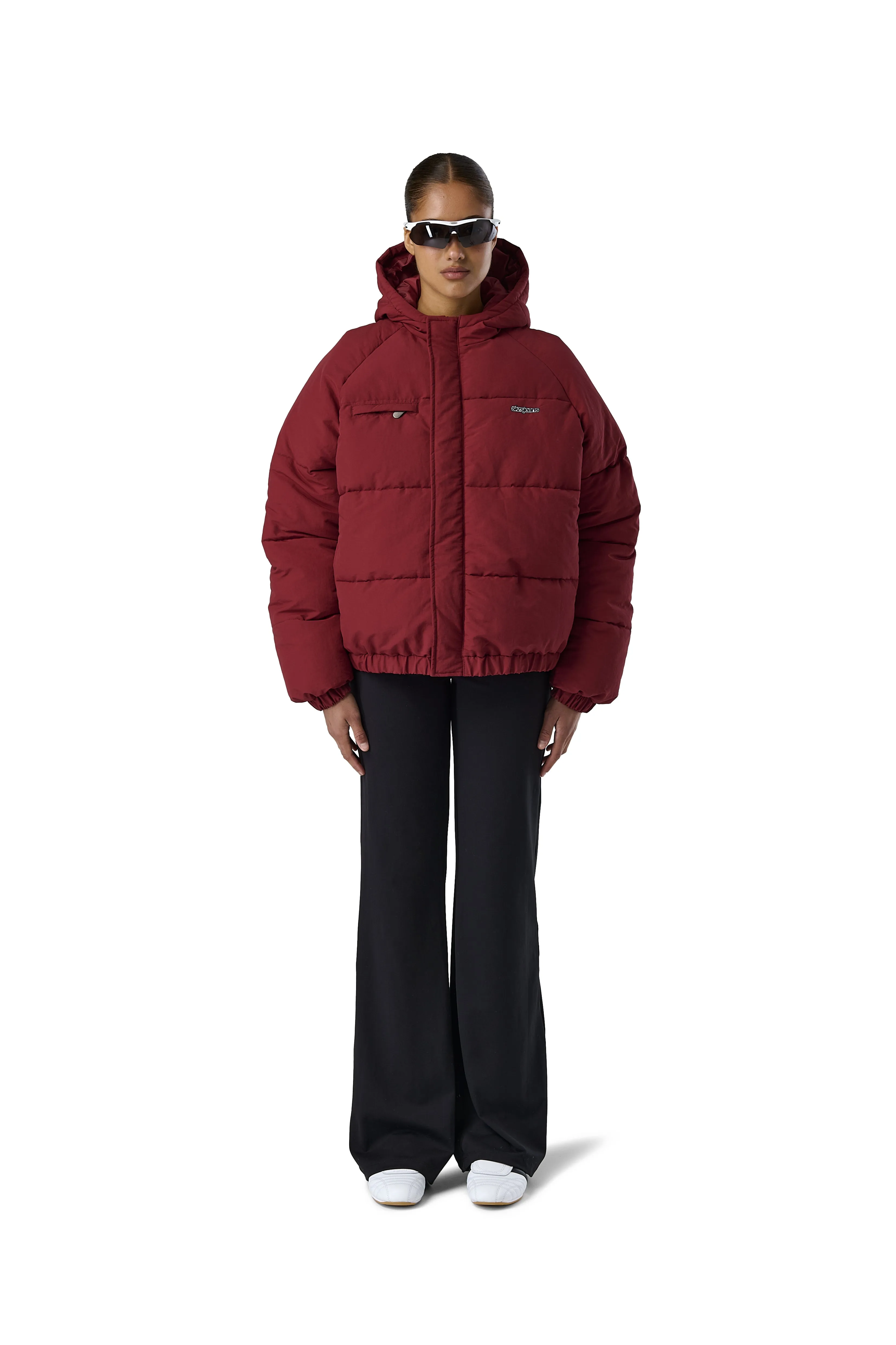 Seekers Puffer Coat in Alert Relaxed Layers Fade Resistant Exterior