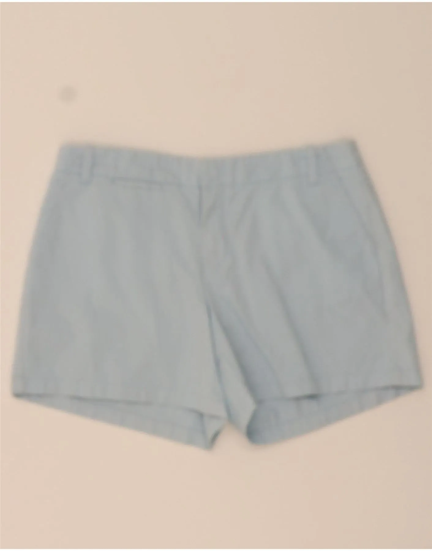 Snag Free Surface Ribbed Trim J. CREW Womens Chino Shorts US 6 Medium W30  Blue Cotton