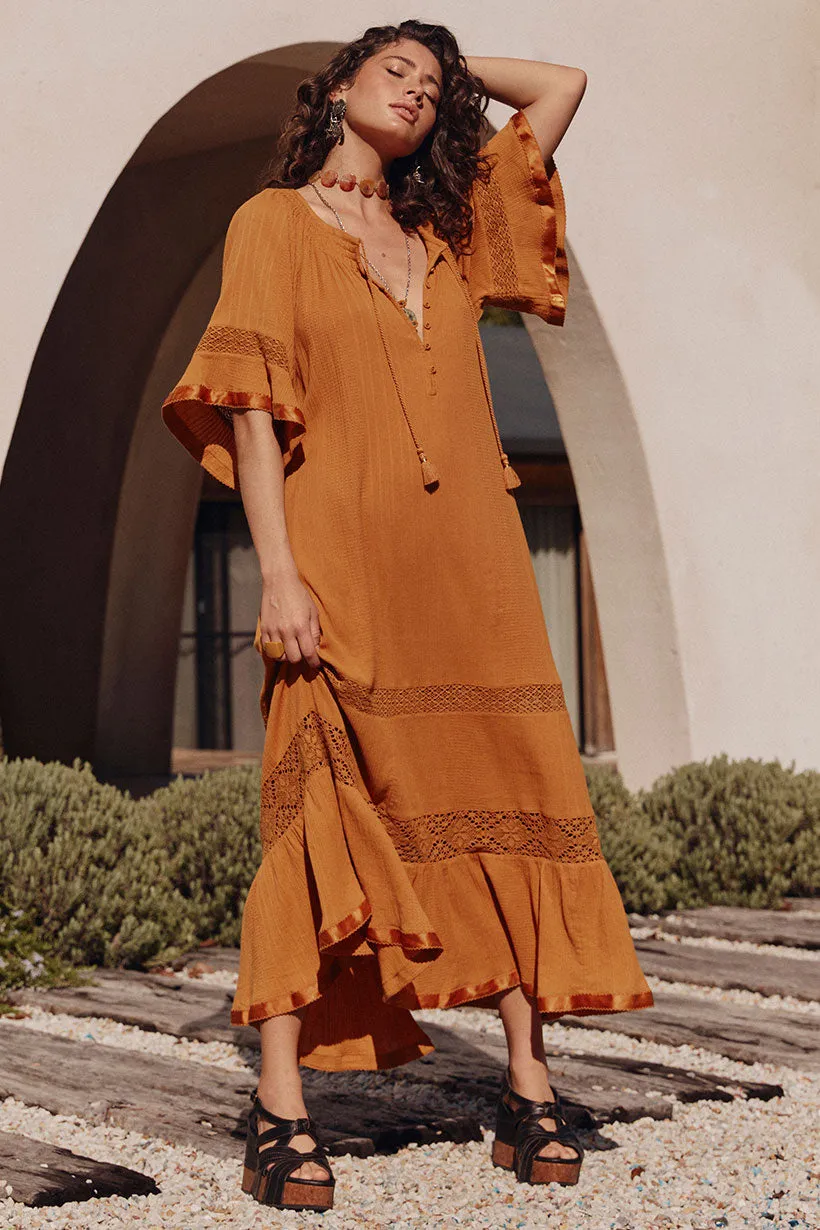 Trendy Waist Seasonal Essential Serenade Gown