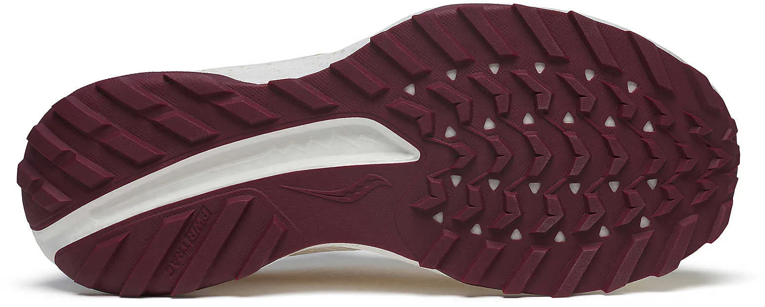 logo - sequined shoes Soft Straps Saucony Ride TR2 Womens Trail Running Shoes - Yellow