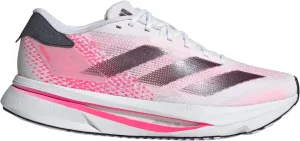 adidas Adizero SL 2 Womens Running Shoes - White running in a historic bridge area shoes