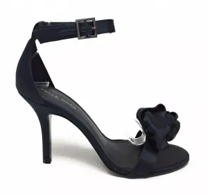 Evening Footwear Women's Evlin Sl Silk Heels In Black Silk