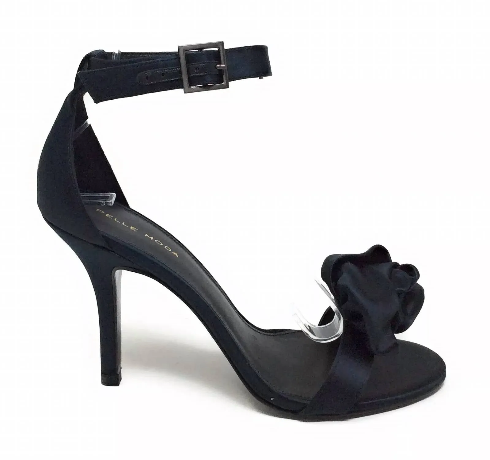 Evening Footwear Women's Evlin Sl Silk Heels In Black Silk