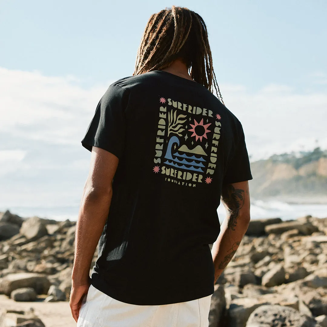 RibbedNeckBanding Shorebreak Tee