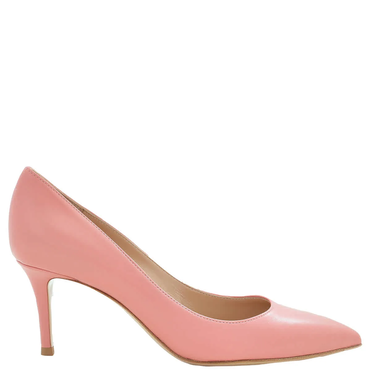 Gianvito Rossi Ladies 70 mm Stiletto Pumps In Camellia Stiletto Heel Trendy Mood
