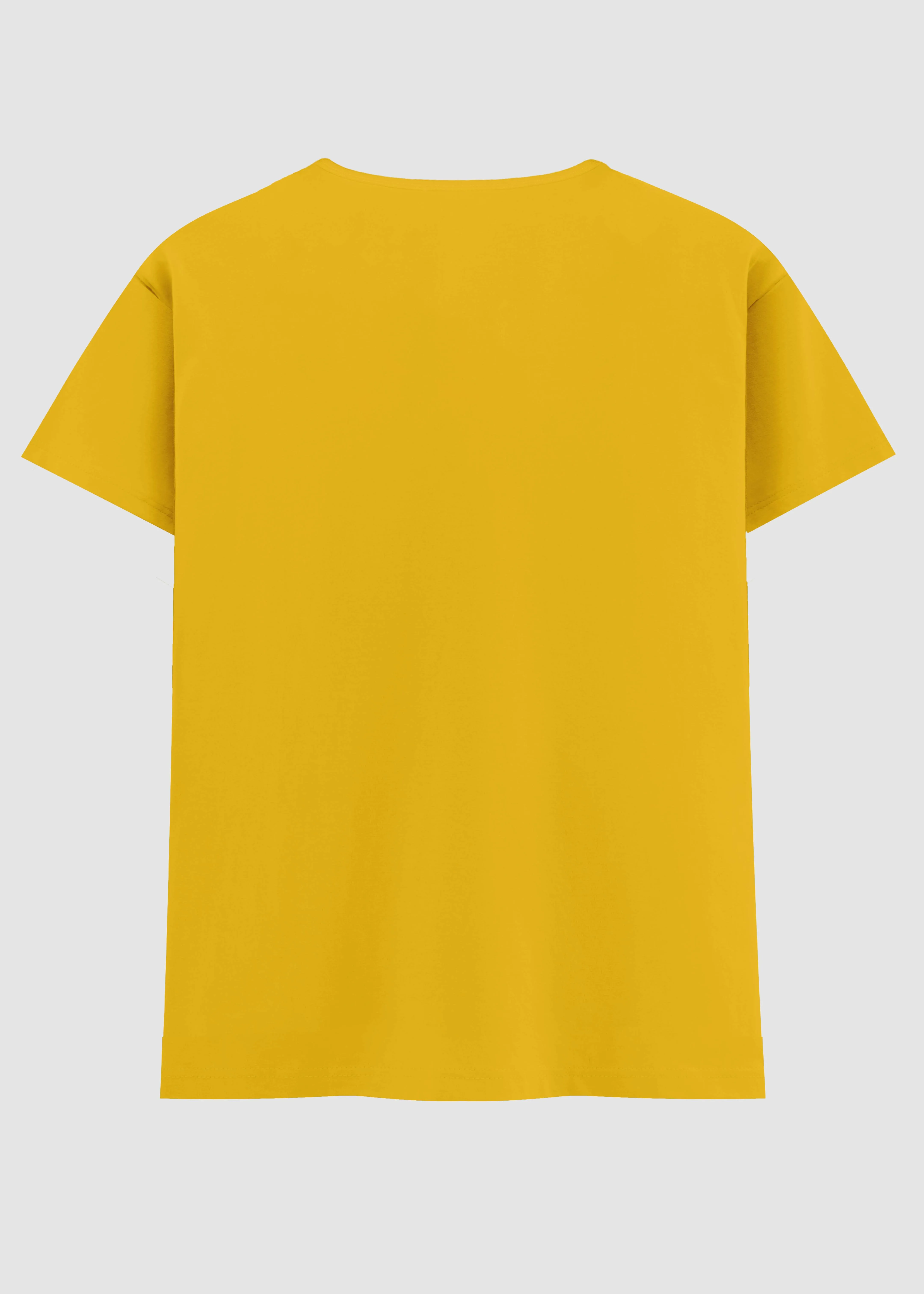 Floral freshness Hypoallergenic fabric Mustard Yellow Women's Classic T-Shirt | FC21