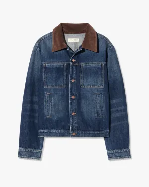 CHESTER DENIM JACKET Sun Protection Fabric
