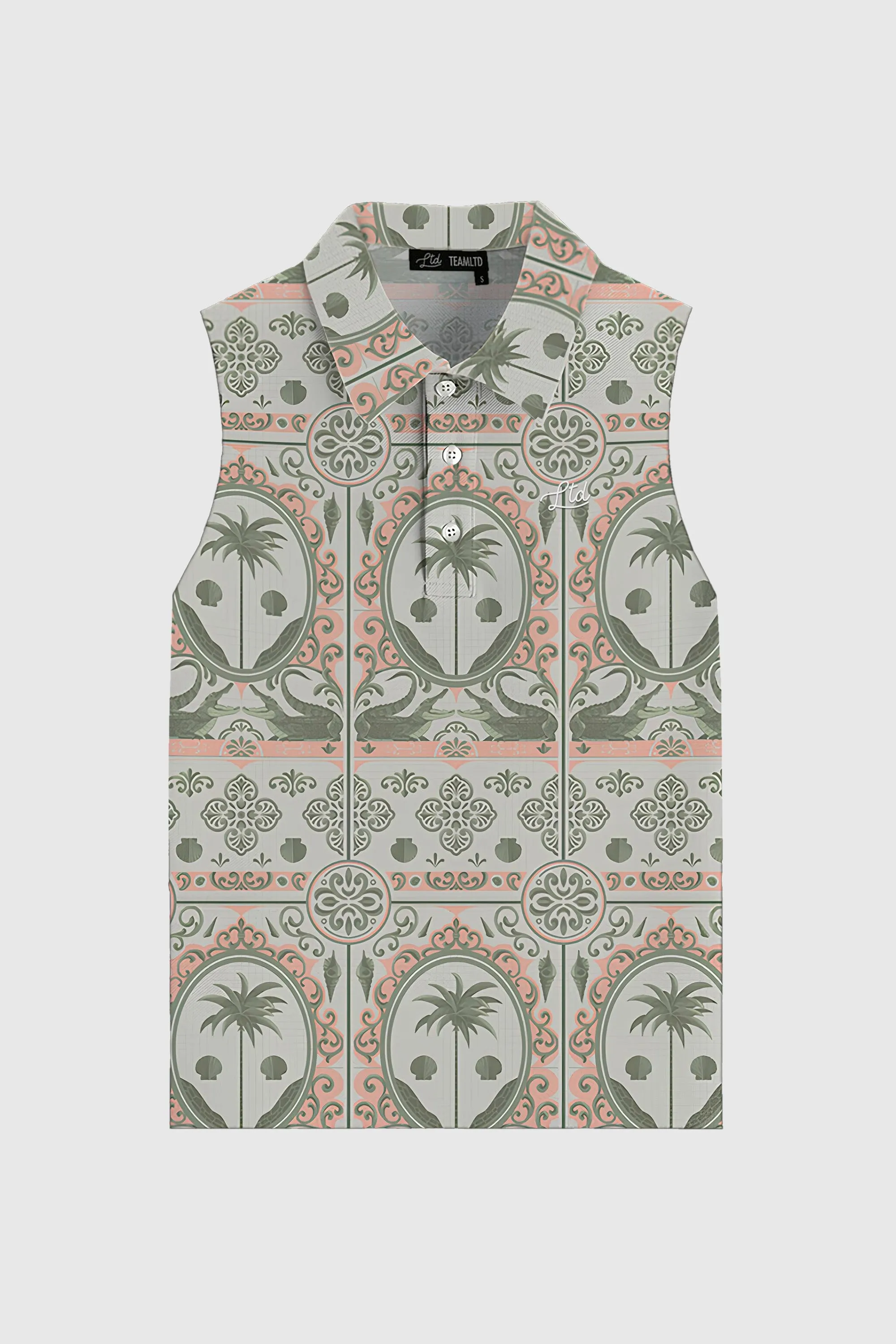 Adaptable defense Sleeveless Par-Tee Polo