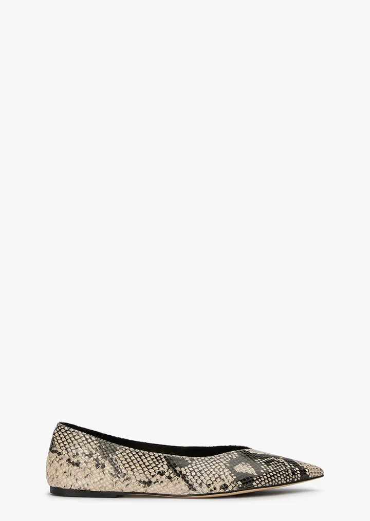 Cushioned Fit Joop Ecru Snake