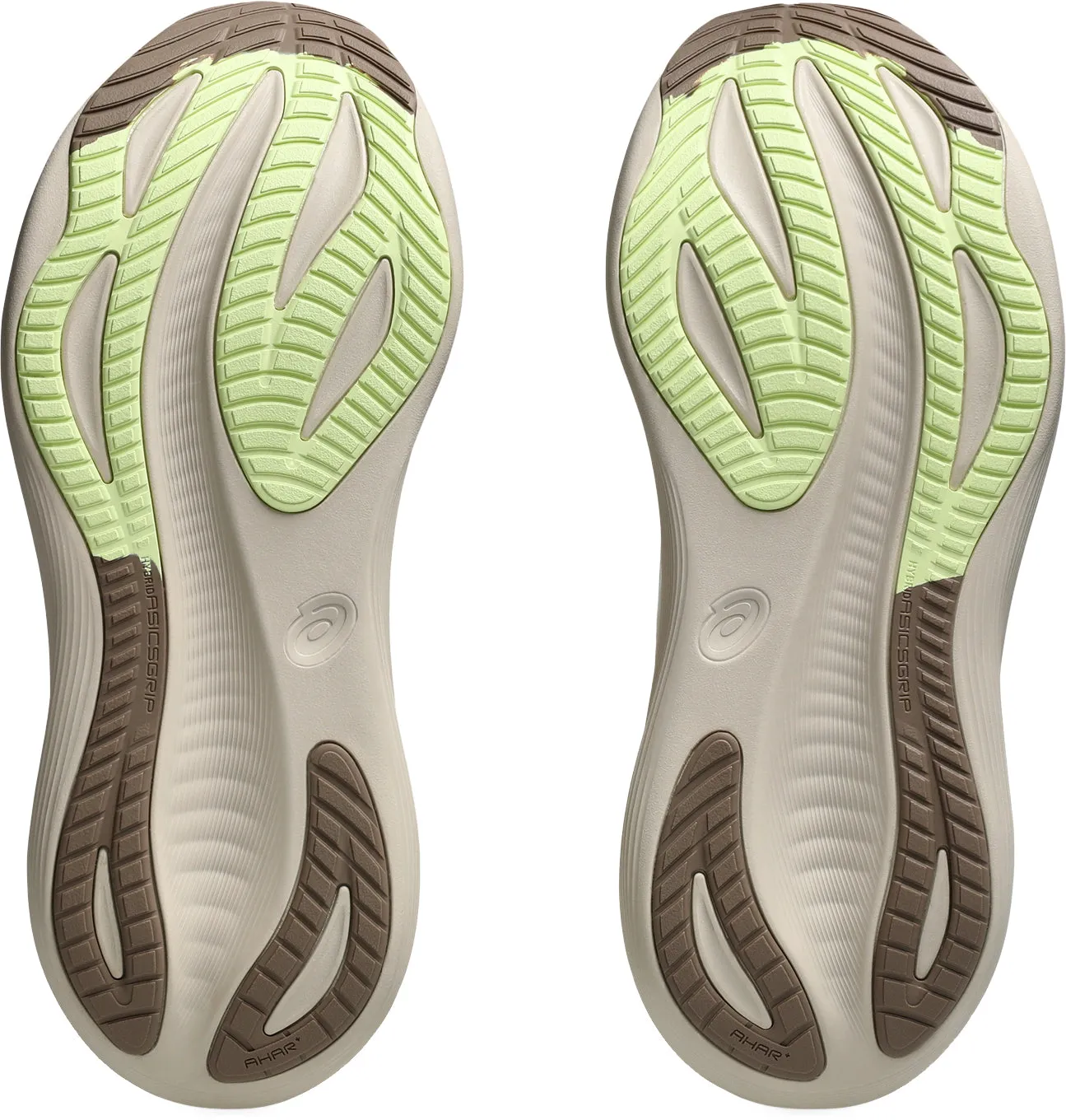 Asics Gel Nimbus 27 Womens Running Shoes - Cream Contoured Insole