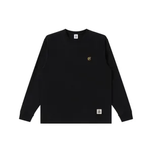 SMALL B EMBLEM L/S TEE BLACK Chic Casual Wear Comfortable Wear