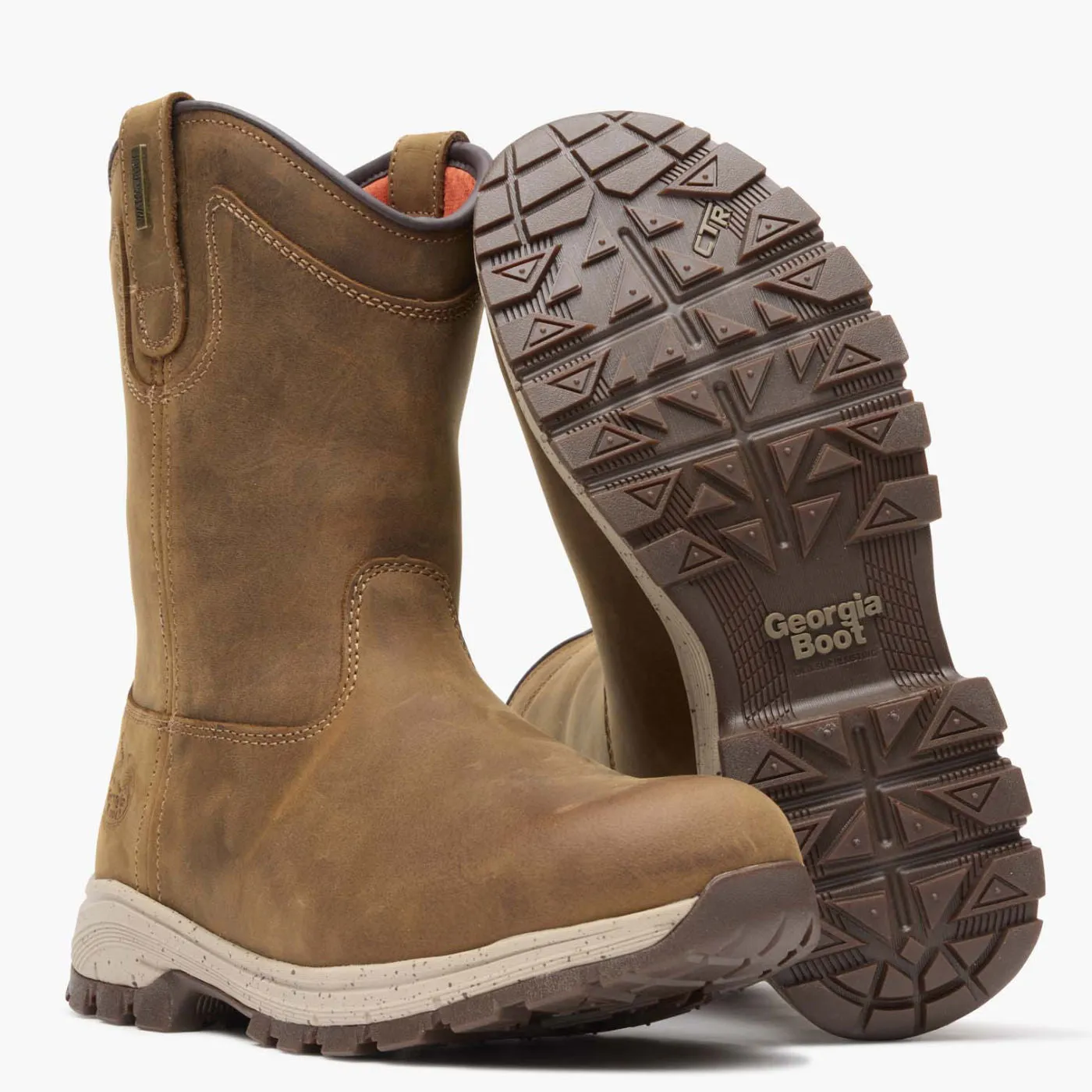 Daily Function Georgia Boot Eagle Trail Women's Waterproof Pull-On Work Boot