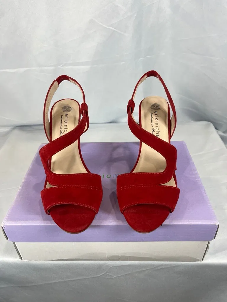 Classic Appeal Dressy Stilettos Women's Scarlett Sandal In Red