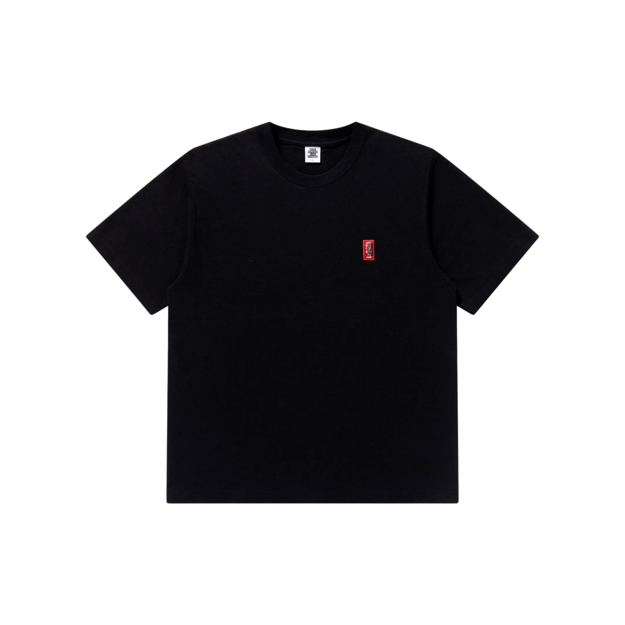 Comfortable All Day Wear Elegant and Relaxed SMALL HWC LABEL TEE BLACK