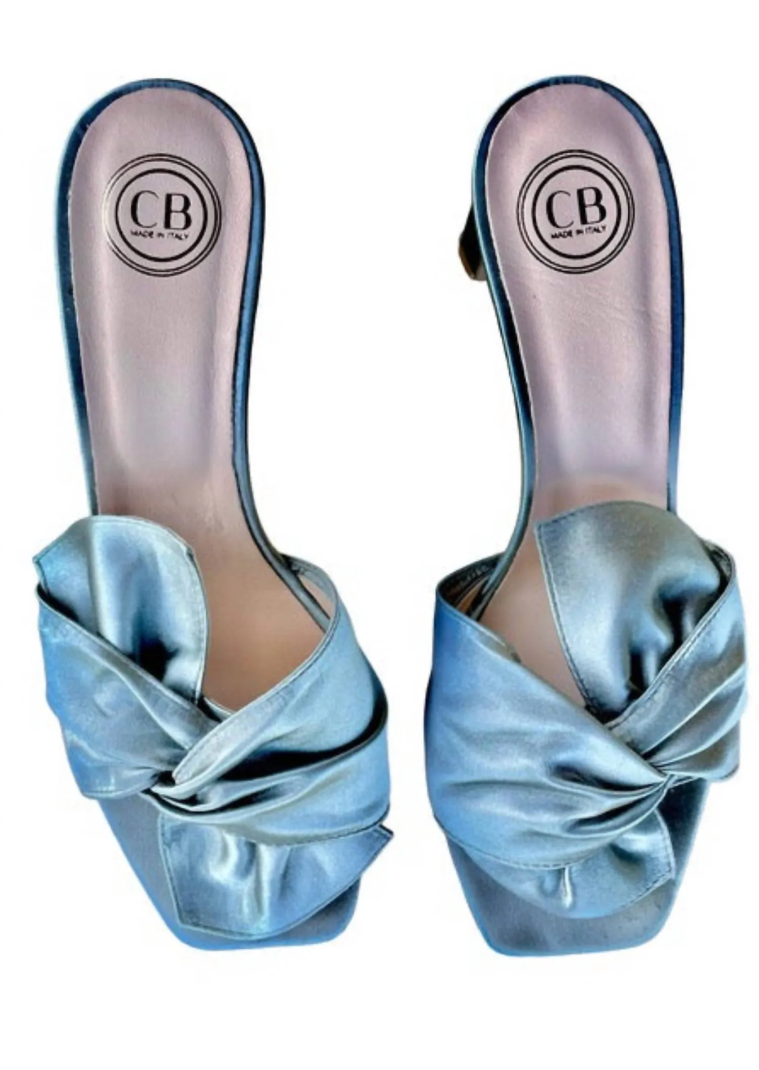 Chic Heeled Booties Smart Office Shoes Sorrento Shoe In Blue