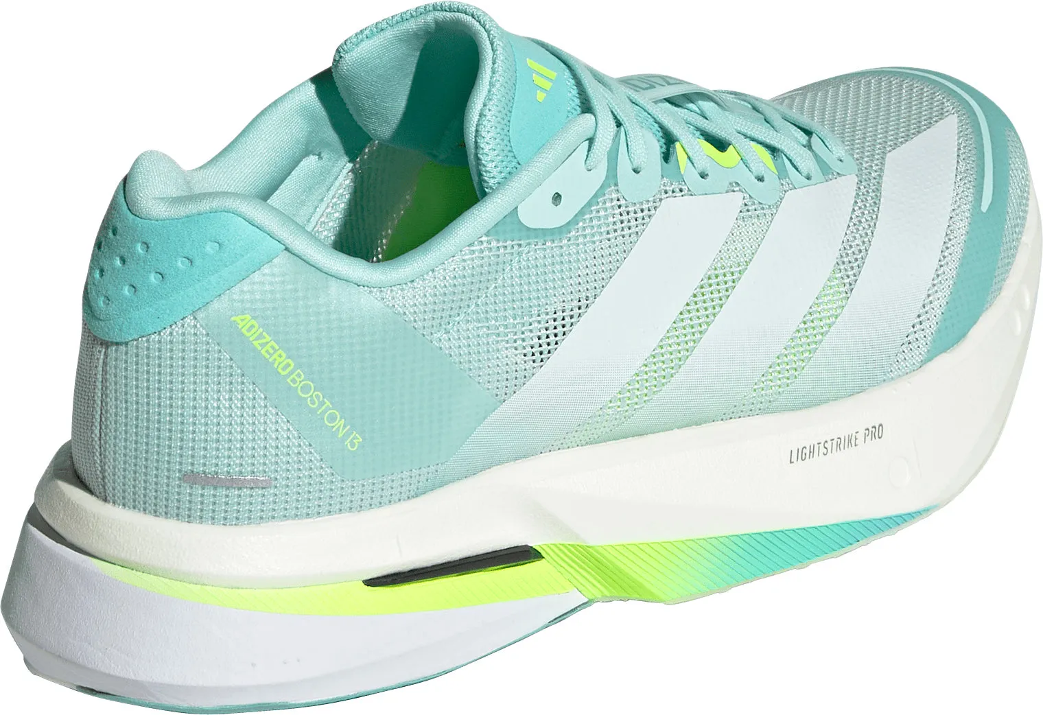adidas Adizero Boston 13 Womens Running Shoes - Green Trail Ready Durability