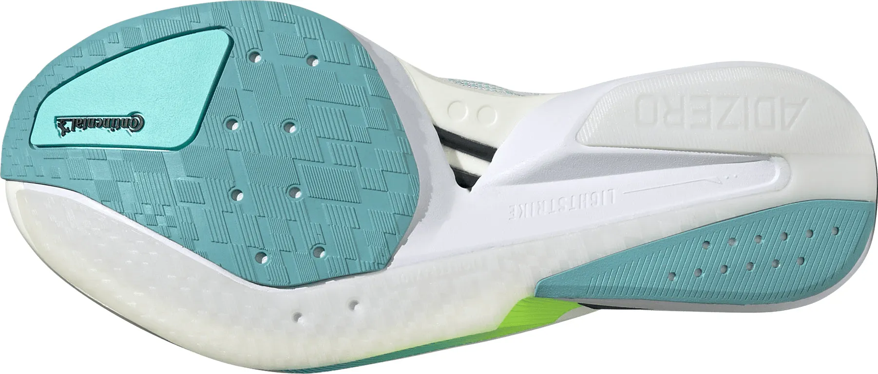 zipper adidas Adizero Boston 13 Womens Running Shoes - Green