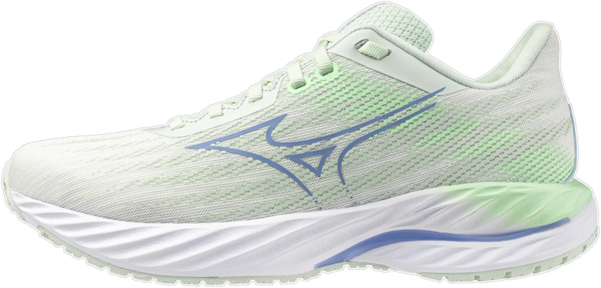 Mizuno Wave Inspire 21 Womens Running Shoes - Green Ultra Responsive Foam Versatility
