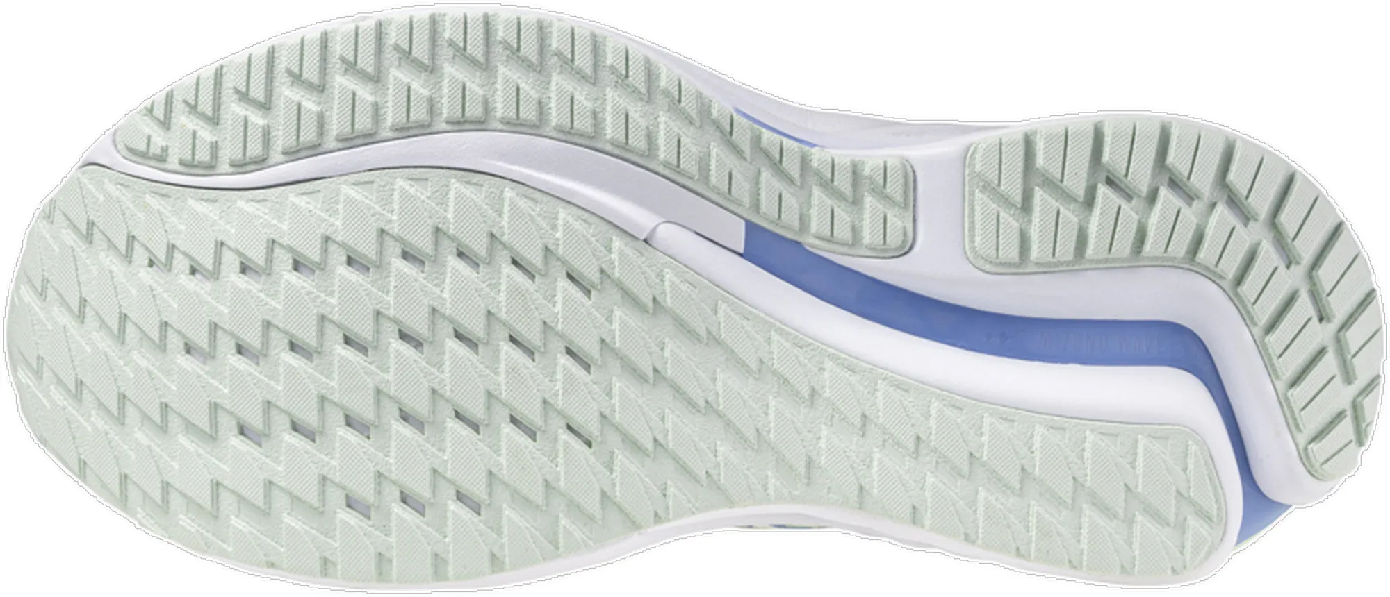 Mizuno Wave Inspire 21 Womens Running Shoes - Green Custom Fit Insole mesh - upper - material - breathability shoes