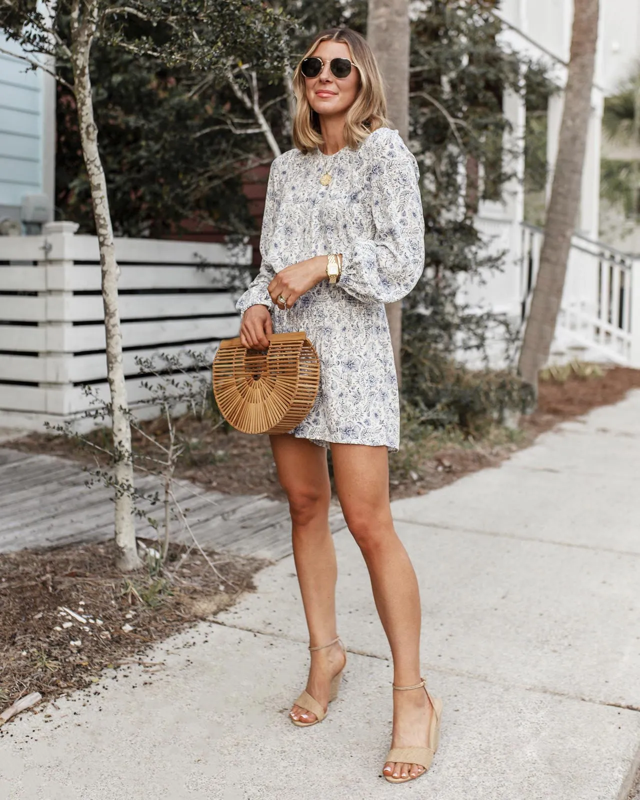 All-Occasion Wear Splendid x Cella Jane Printed Smock Waist Romper