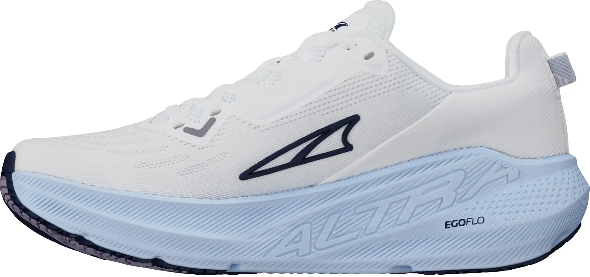 recovery - promoting shoes carbon - fiber midsole shoes Altra FWD VIA Womens Running Shoes - White