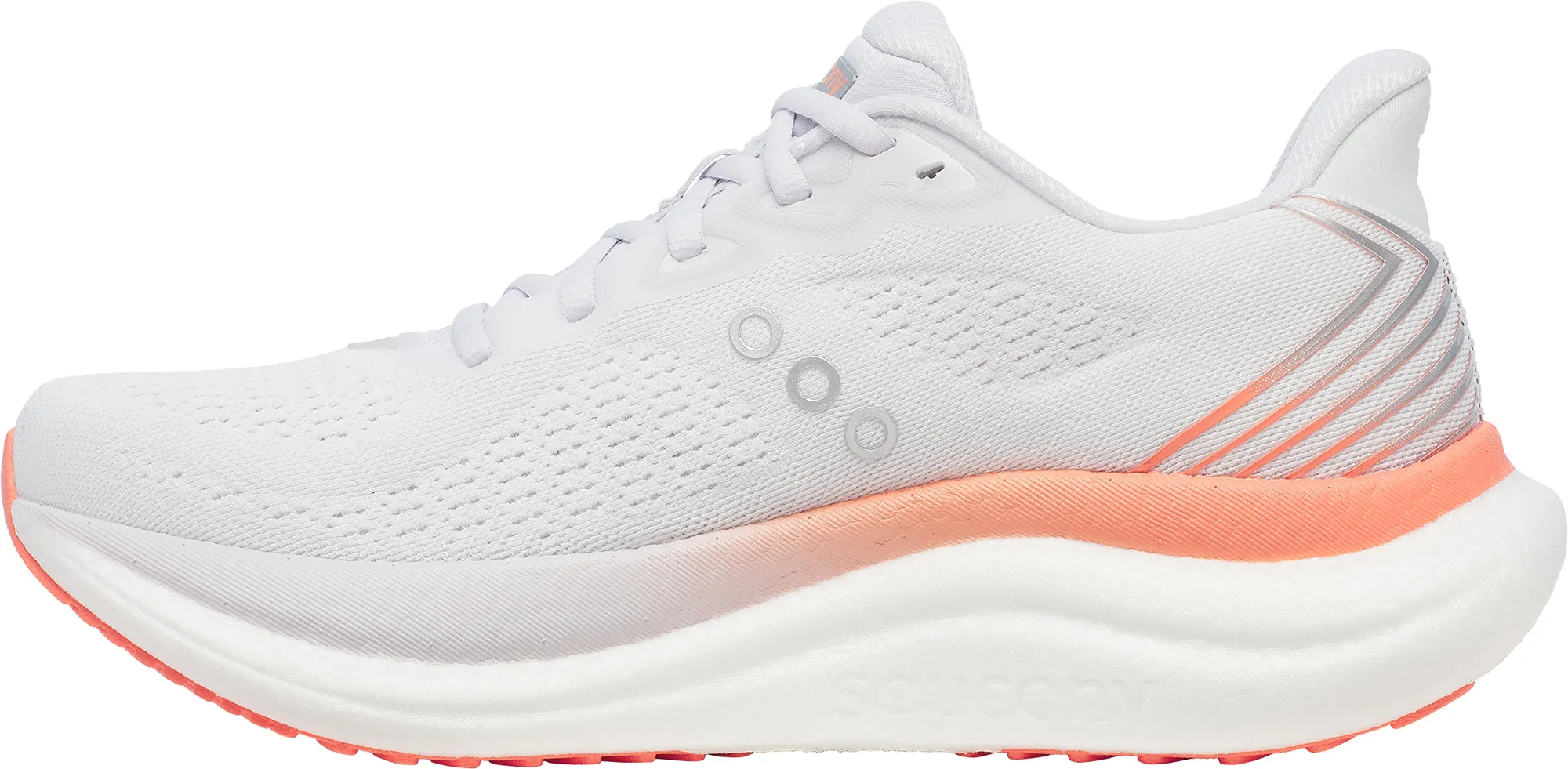 Saucony Triumph 23 Womens Running Shoes - White Anti - odor business - event running option