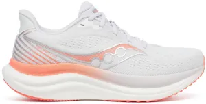 Anti Wrinkle textured - lining shoes Saucony Triumph 23 Womens Running Shoes - White