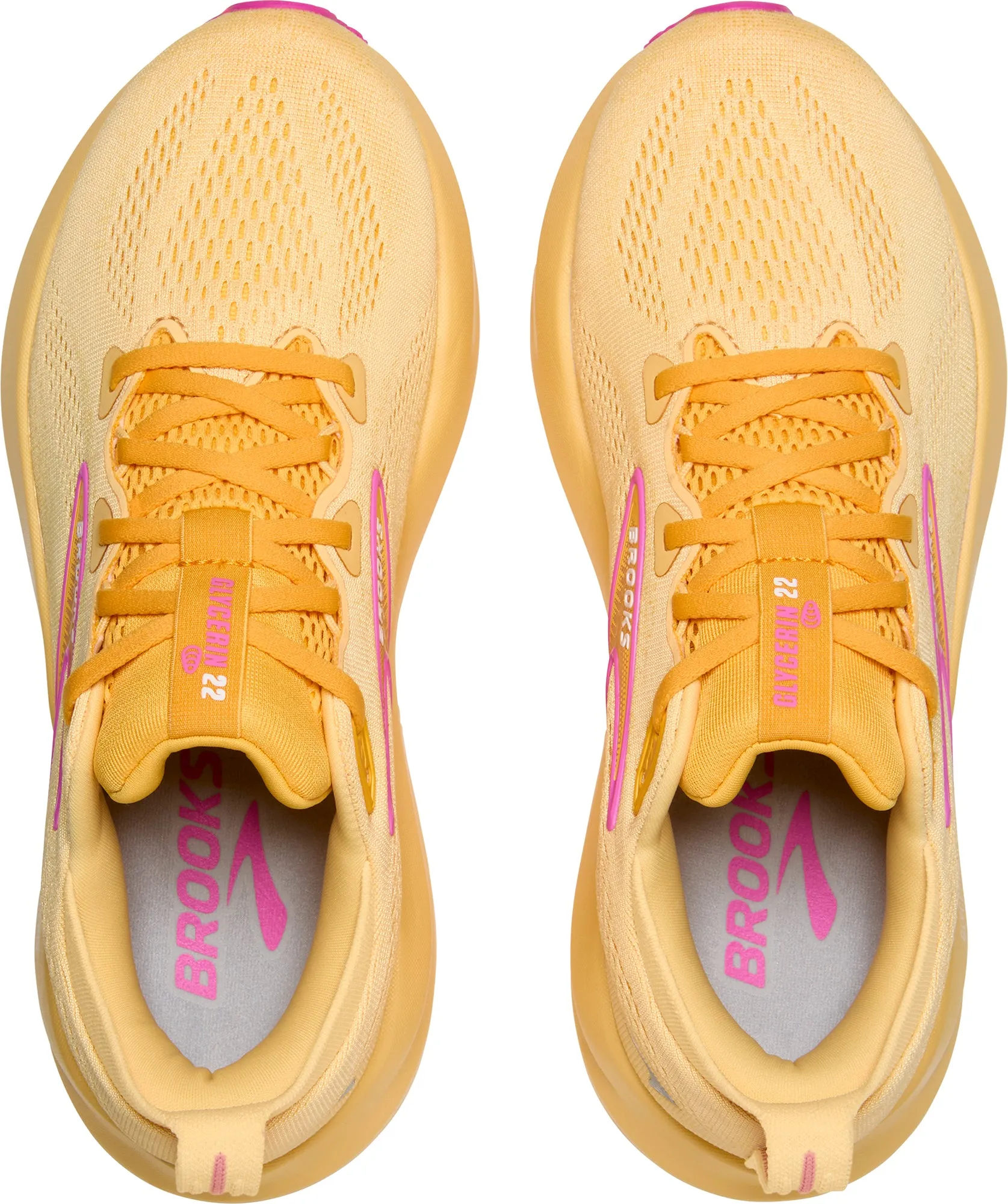 Brooks Glycerin 22 Womens Running Shoes - Orange comfortable accessory