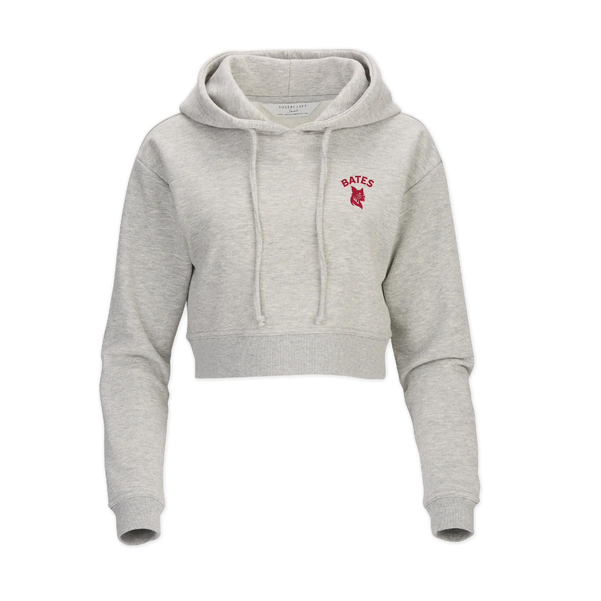 Women's Cropped Fleece Hoodie from Boxercraft FlexibleJointConstruction