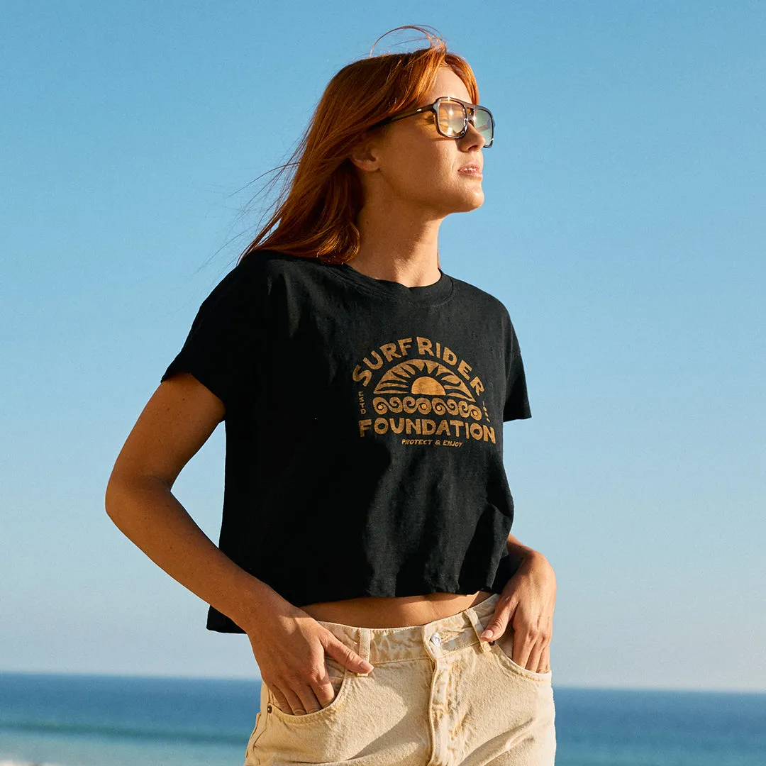 AntiStaticFinish Chic Cut Womens Golden Hour Tee