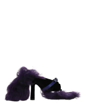 Anti Bacterial Winter Sandals Step Post Heel Sandals