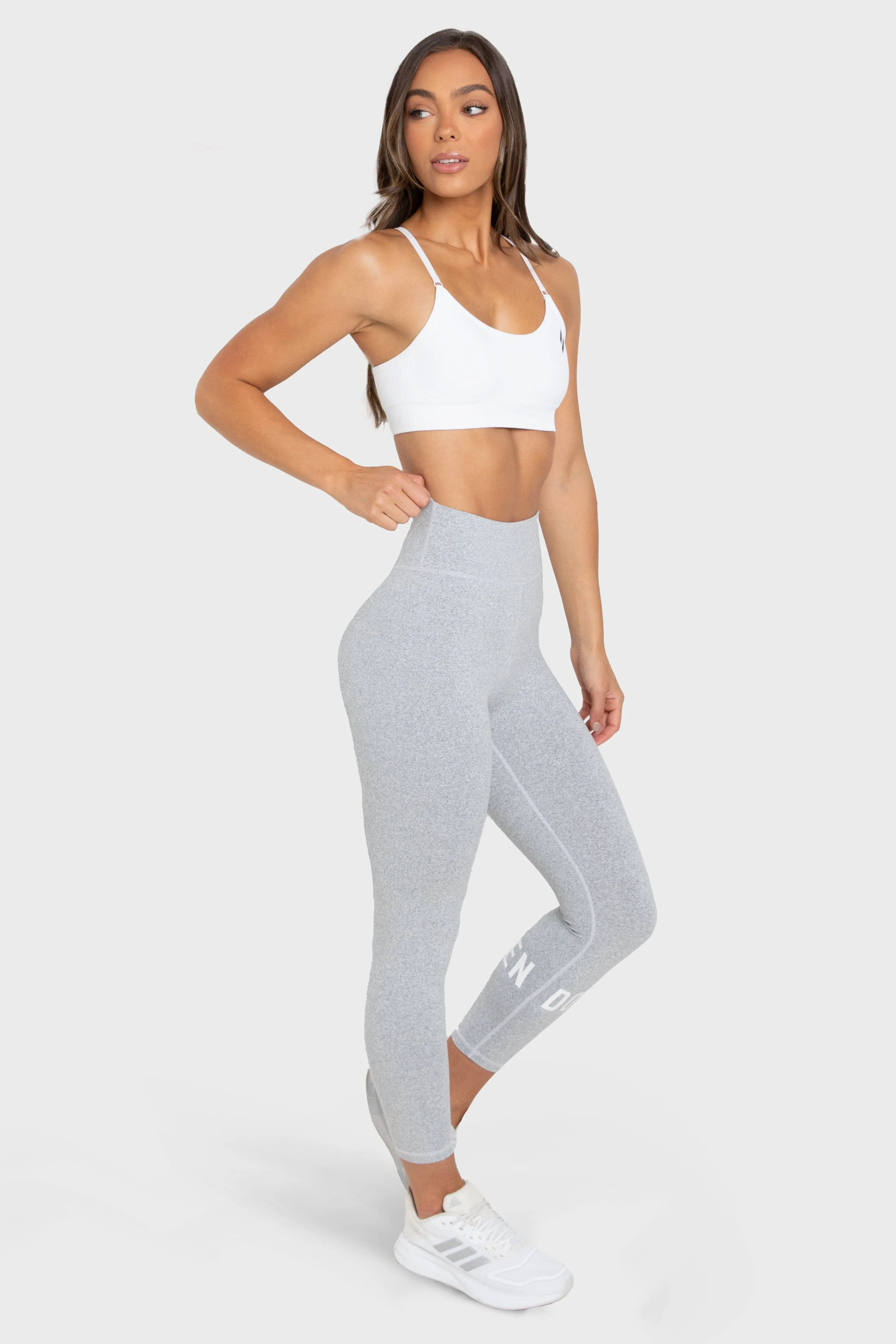 Stretch-Lite Leggings - Grey Marl Neutral Wear Smooth Style