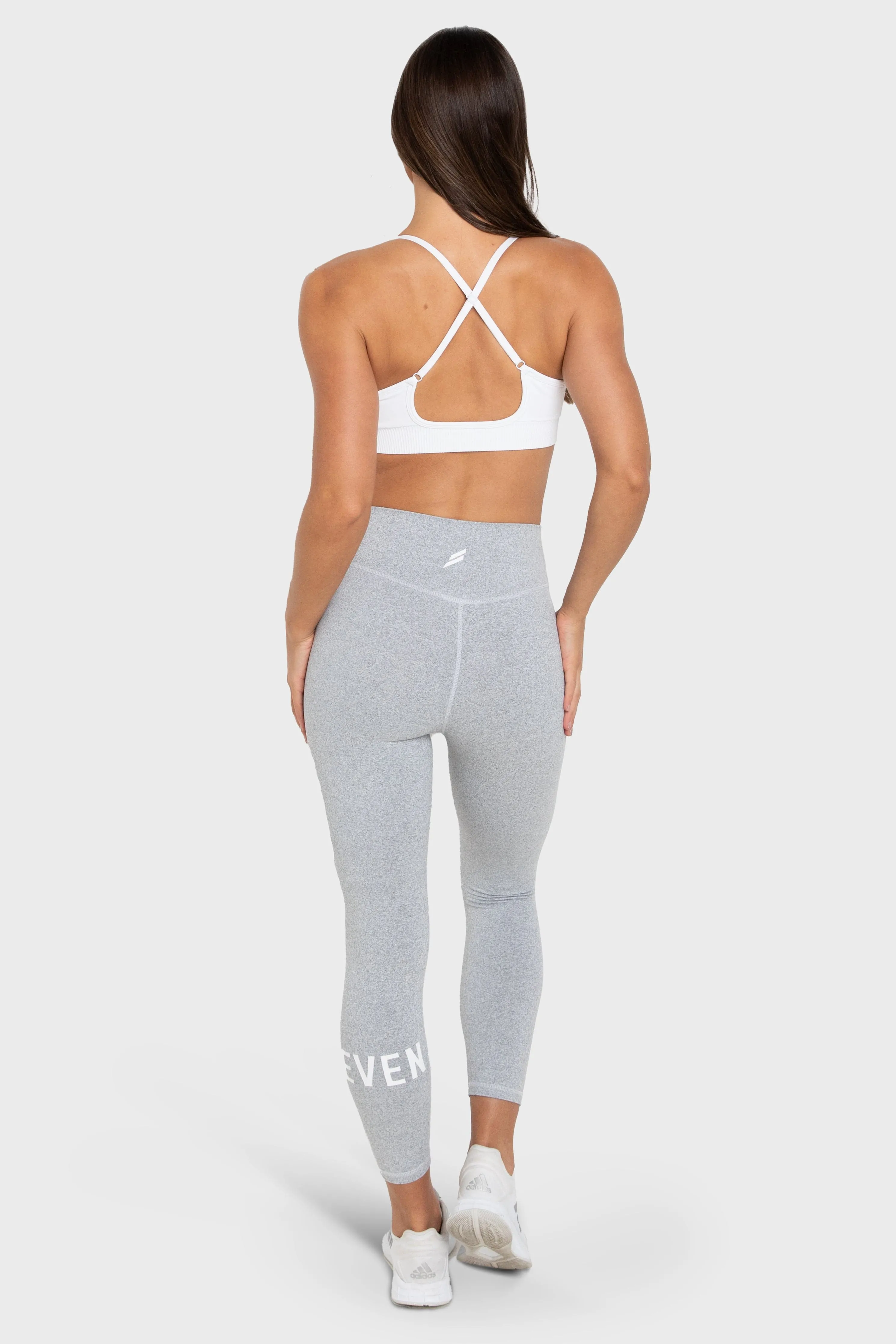 Stretch Recovery Fabric Stretch-Lite Leggings - Grey Marl