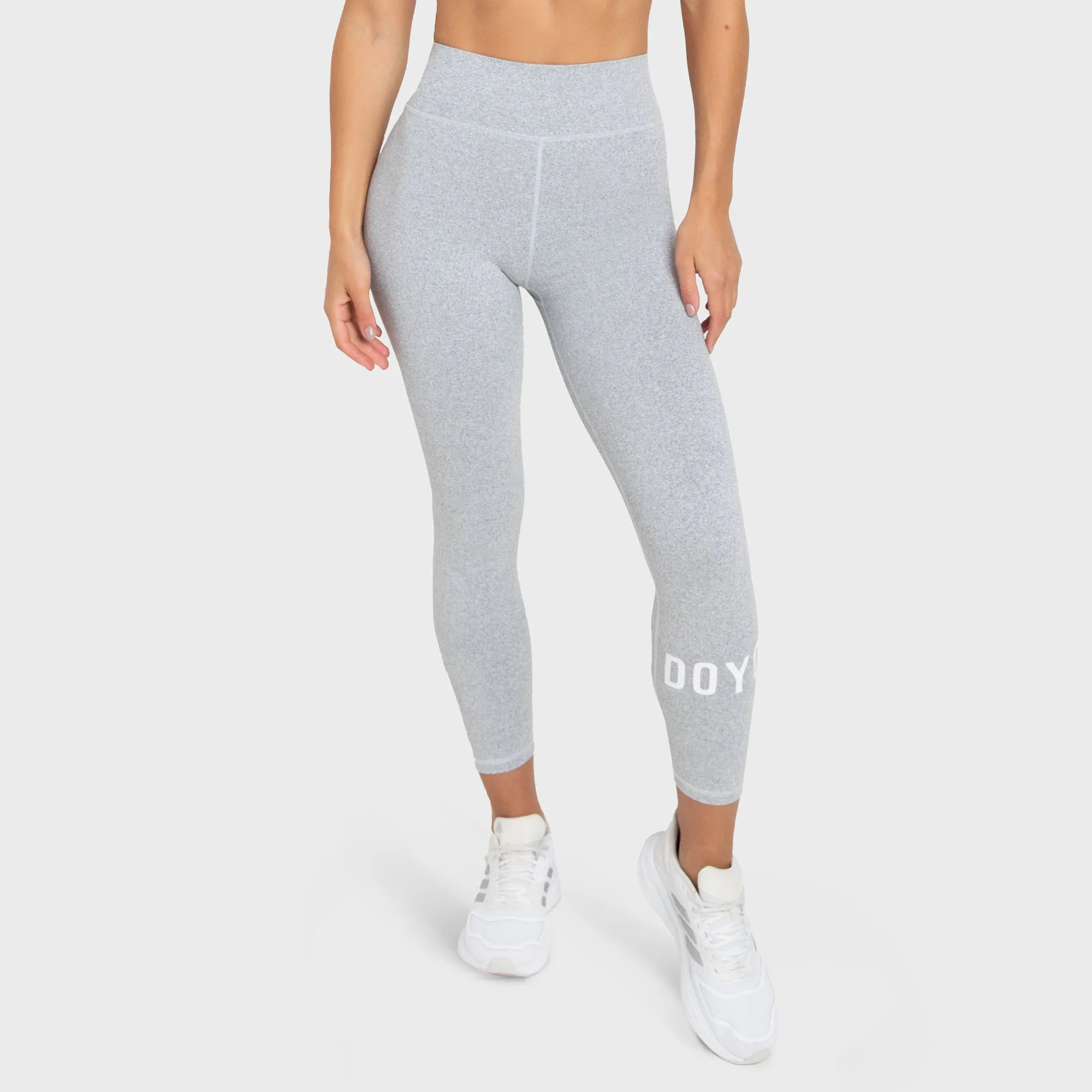 wrinkle free Maternity Wear City Walk Stretch-Lite Leggings - Grey Marl