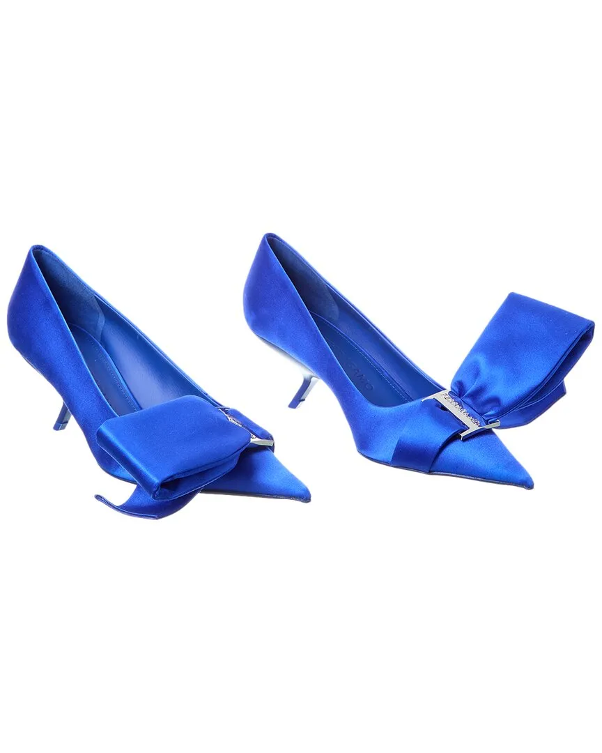 Ferragamo Erica Satin Pump (Authentic Pre-Owned) Cozy High Heel Boots