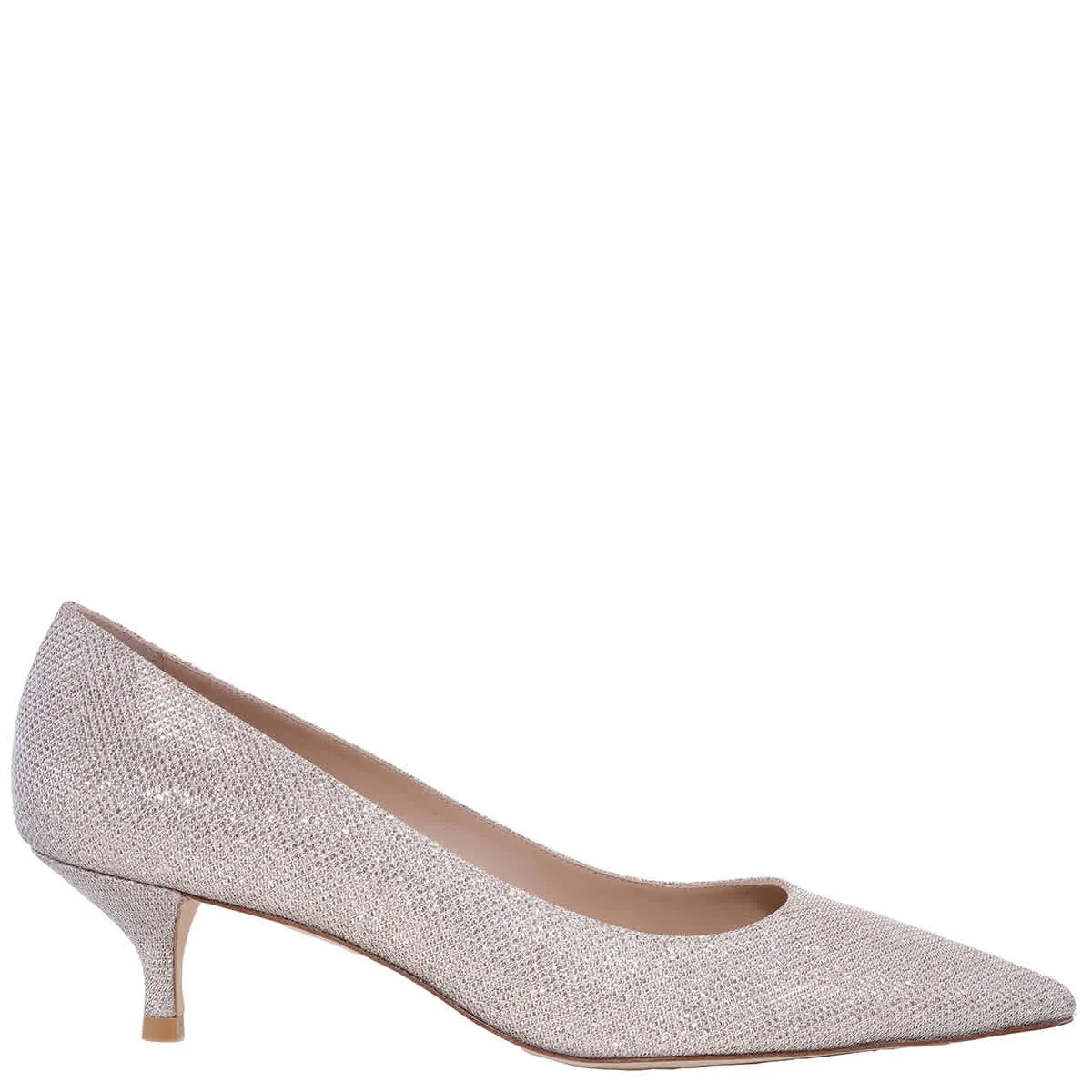 Street Glam Stuart Weitzman Stuart Kitten-Heel Pumps