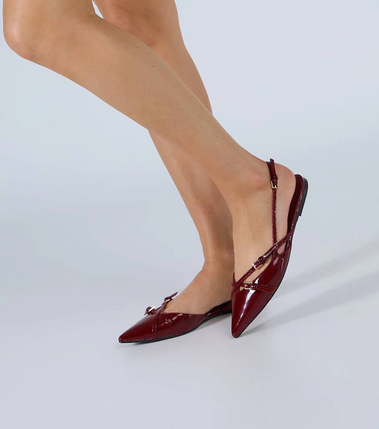 Jamo Bordeaux Patent Trail Mood Nature Glow