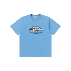 STYLE SCRIPT TEE SKY BLUE Fresh Style Trend