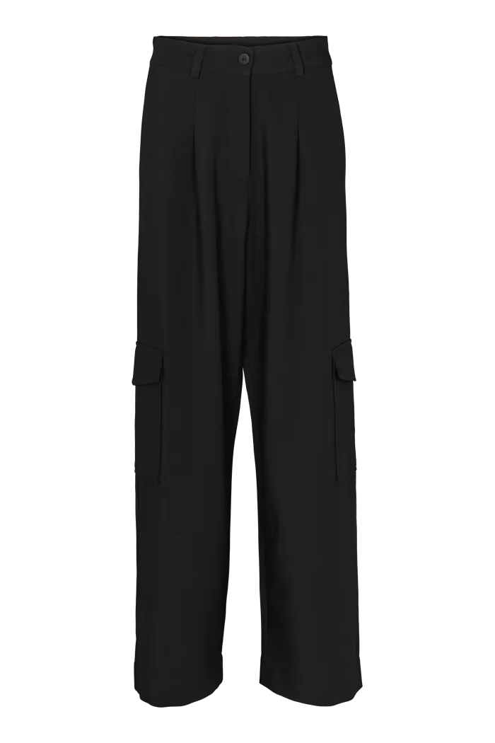 Sage Cargo Pants - Black Quick Fit Casual Flex