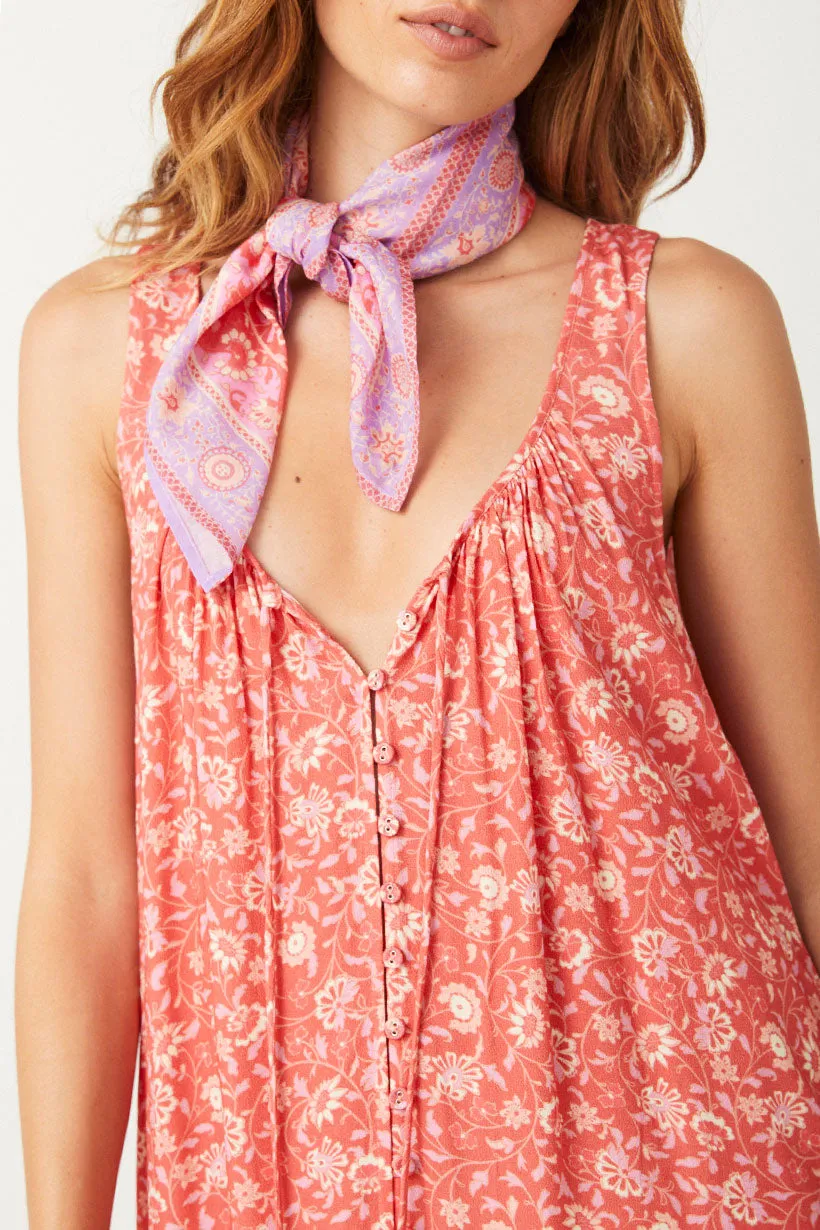 Chic Silhouette Sunshine Bandit Mini Dress