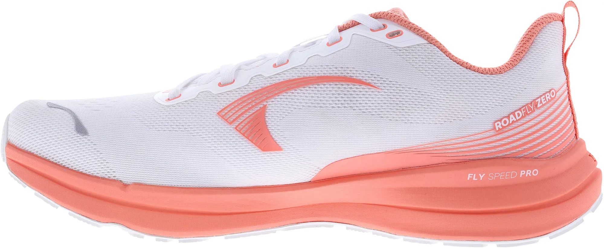 Inov8 RoadFly Zero Womens Running Shoes - White leather insole shoes on - road running shoe proficiency