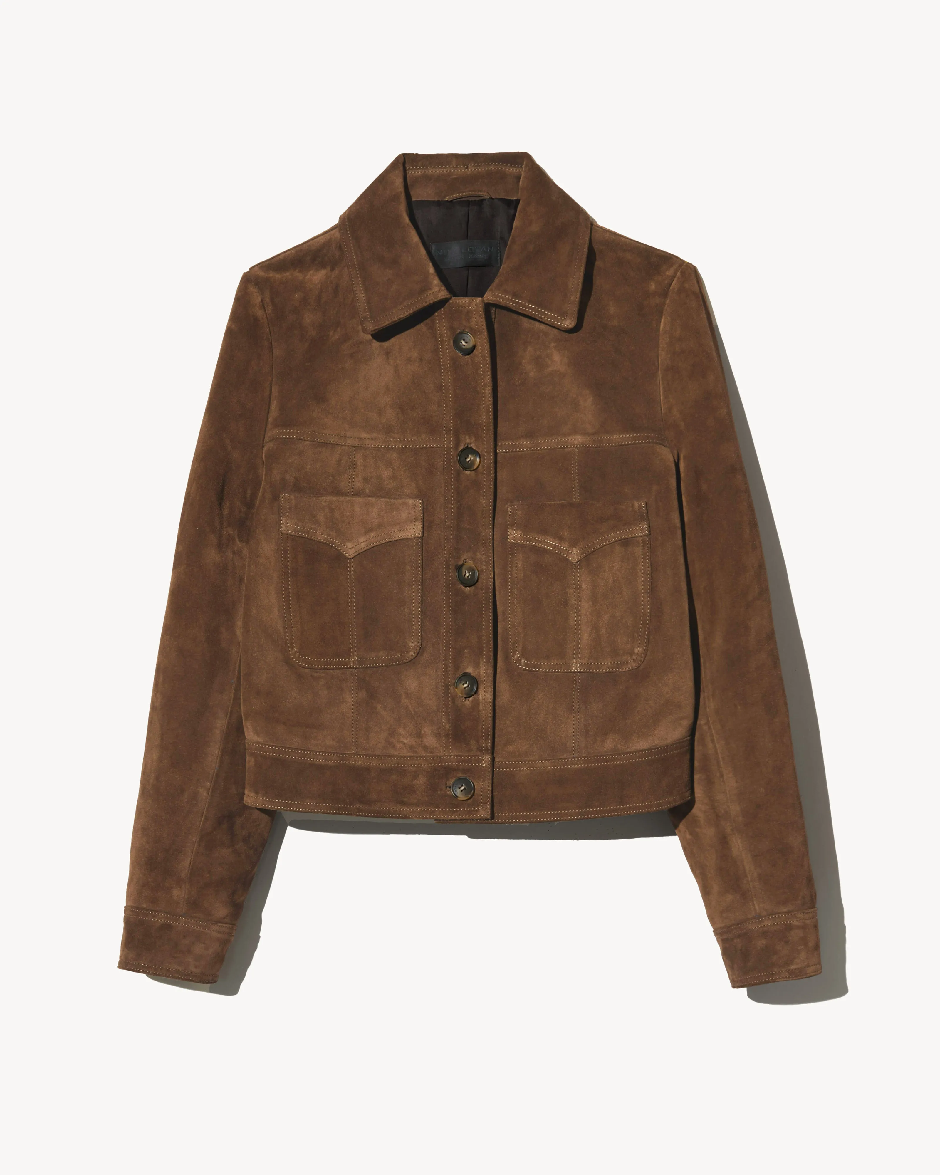 SUSANNAH SUEDE JACKET All Season Performance Weave Breathable Outer Shell