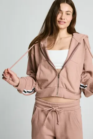 Locker Room Zip Up Hoodie Eco Friendly Fabric