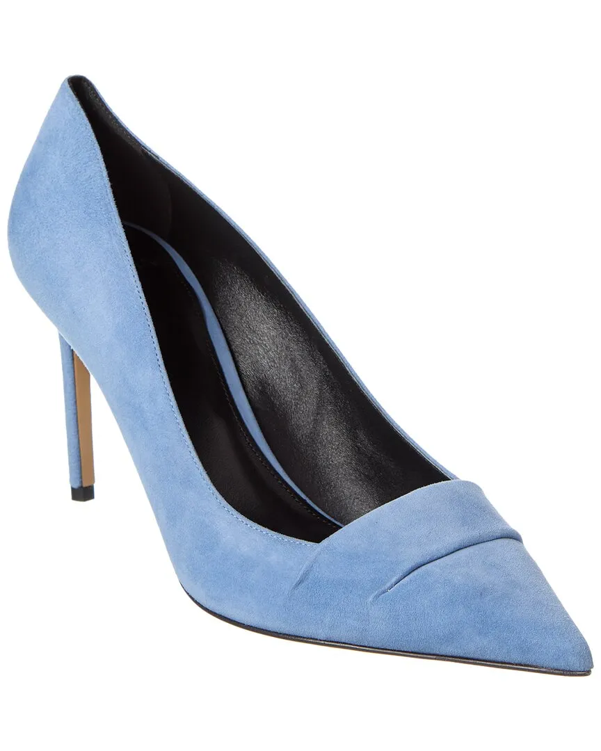 Alexandre Birman Ally 85 Thin Suede Pump Suede Heels