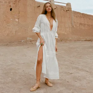 Graceful Ease EcoFriendlyDye Whimsy Garden Lace Gown