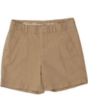 Thermoregulating Fabric Date night EDDIE BAUER Womens Chino Shorts US 6 Medium W32 Beige Cotton