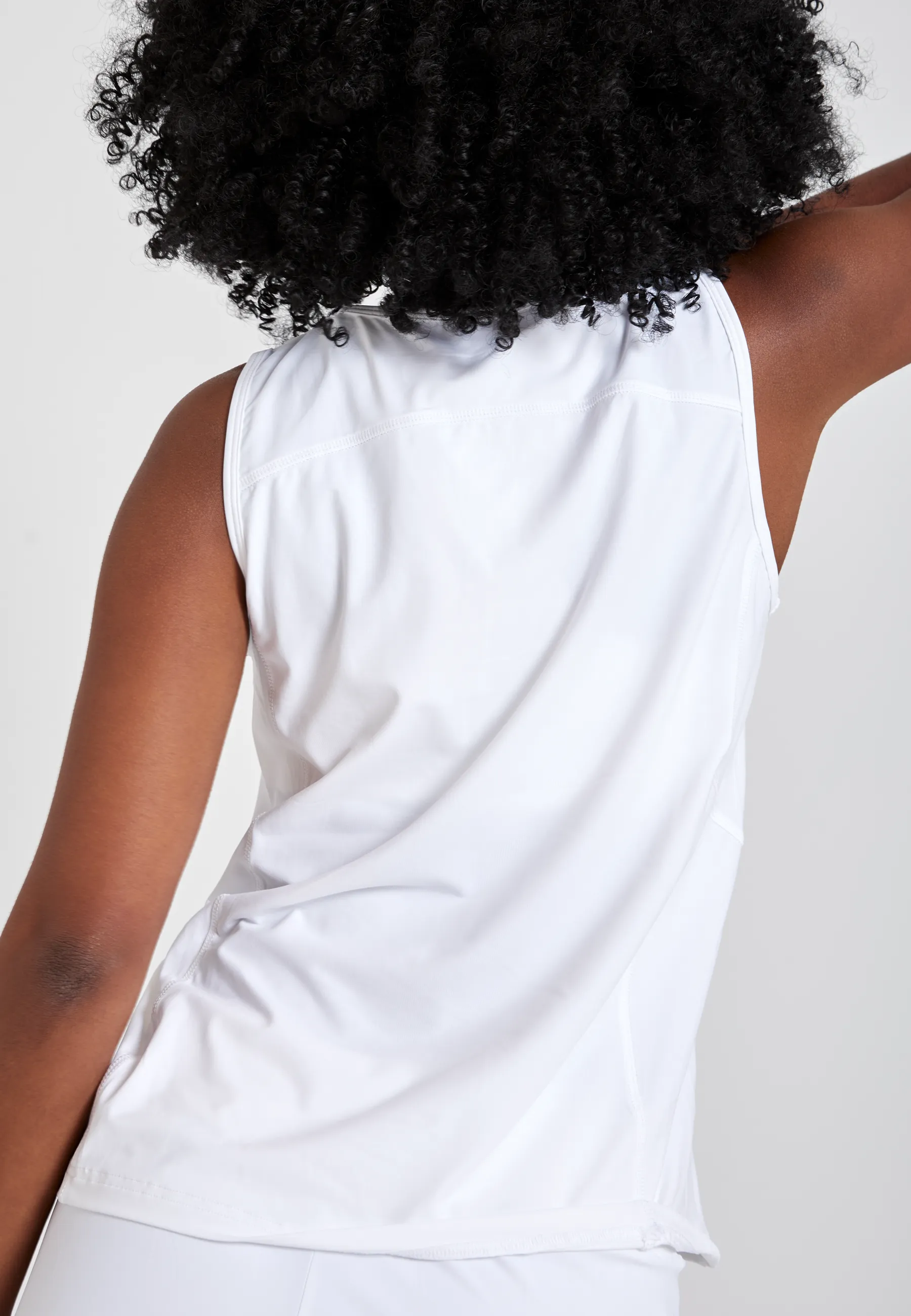 Tennis Loose Fit Tank Top Basic, white well - crafted horizontal