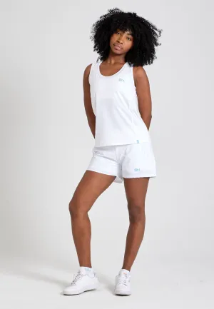 Tennis Loose Fit Tank Top Basic, white Travel Smooth